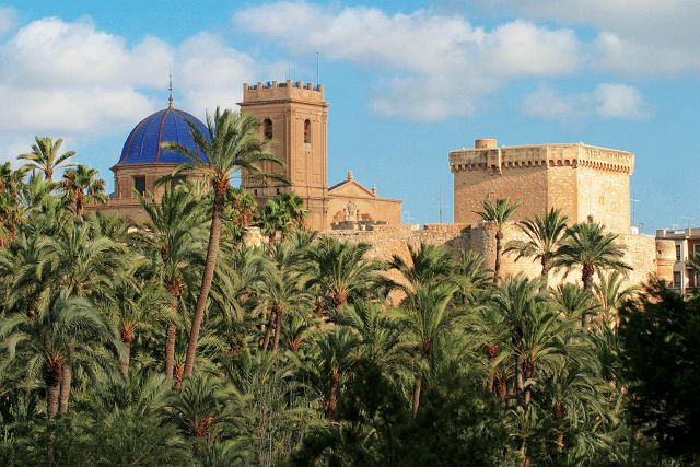 Nieuw circulair wandelpad in Elche – Costa Blanca in september open voor publiek