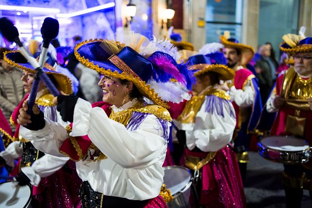 Carnavalkoorts aan de Mar Menor