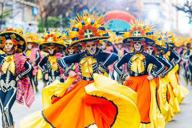 Carnavalkoorts aan de Mar Menor