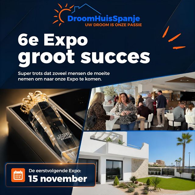 Het was afgelopen weekend weer volle bak op de DroomhuisSpanje EXPO! - DroomHuisSpanje