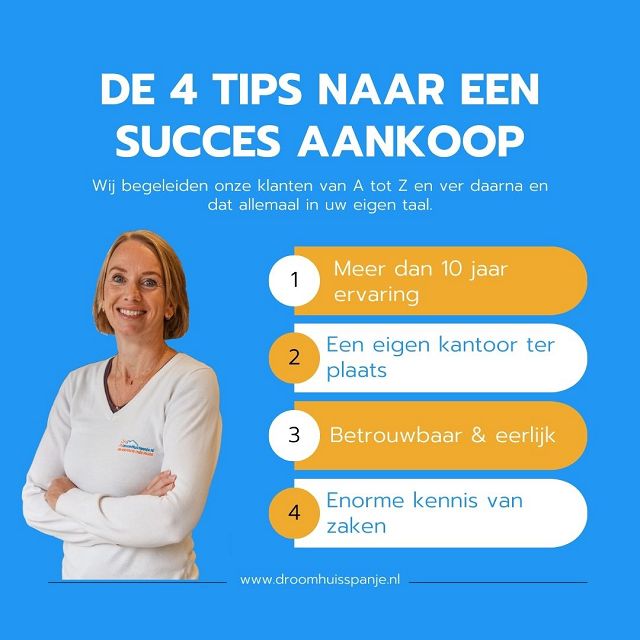 4 tips voor een aankoop vastgoed Spanje - DroomHuisSpanje