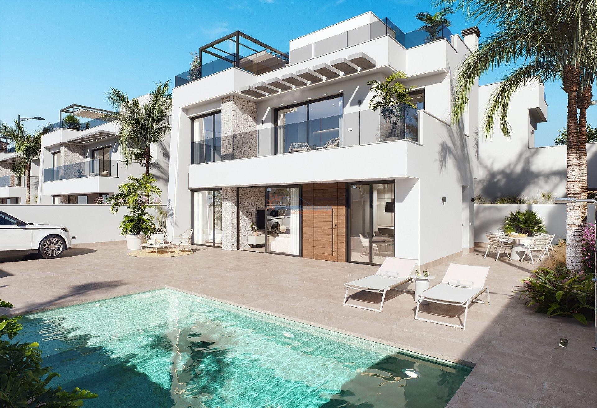 Chalet independiente en Santa Rosalía Resort - Obra nueva - DroomHuisSpanje