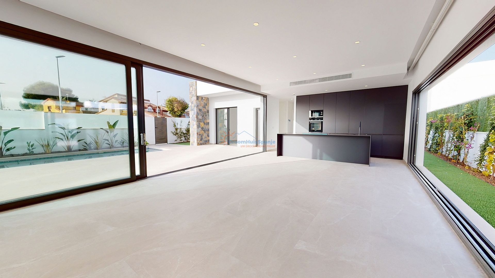 3 slaapkamer villa deluxe met zwembad in San Javier, Murcia - DroomHuisSpanje