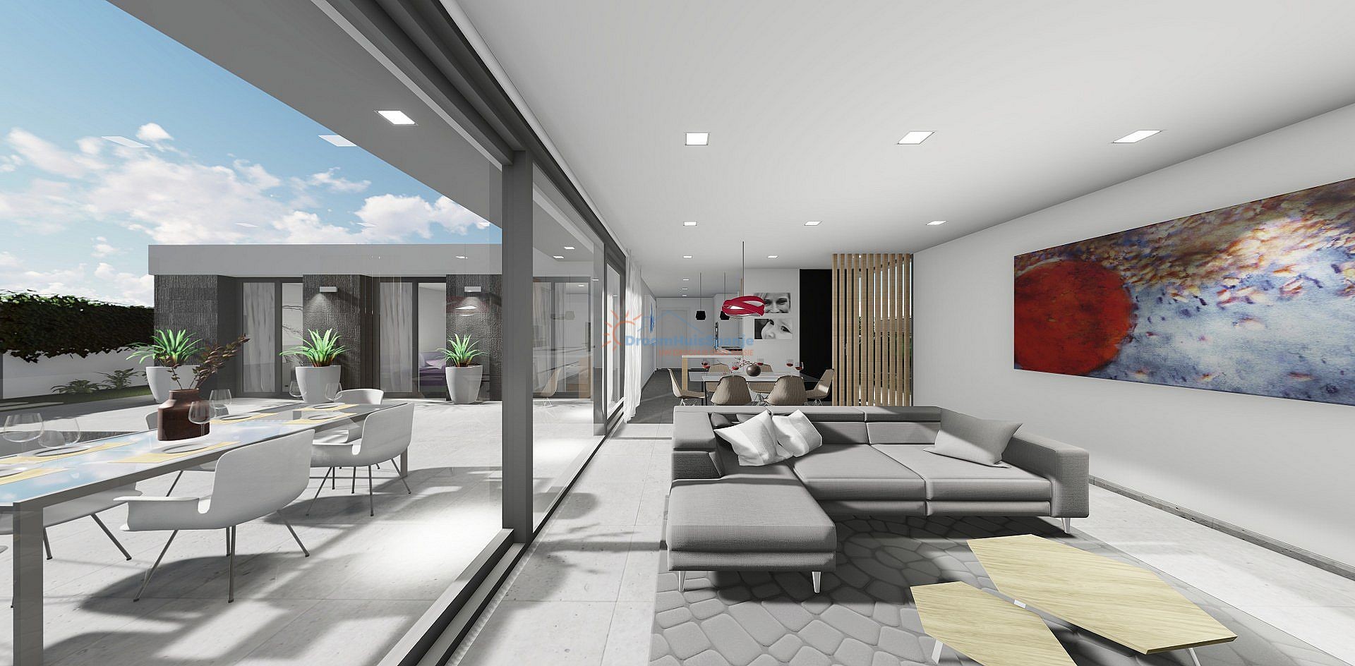 Chalet independiente en San Juan de los Terreros - Obra nueva - DroomHuisSpanje