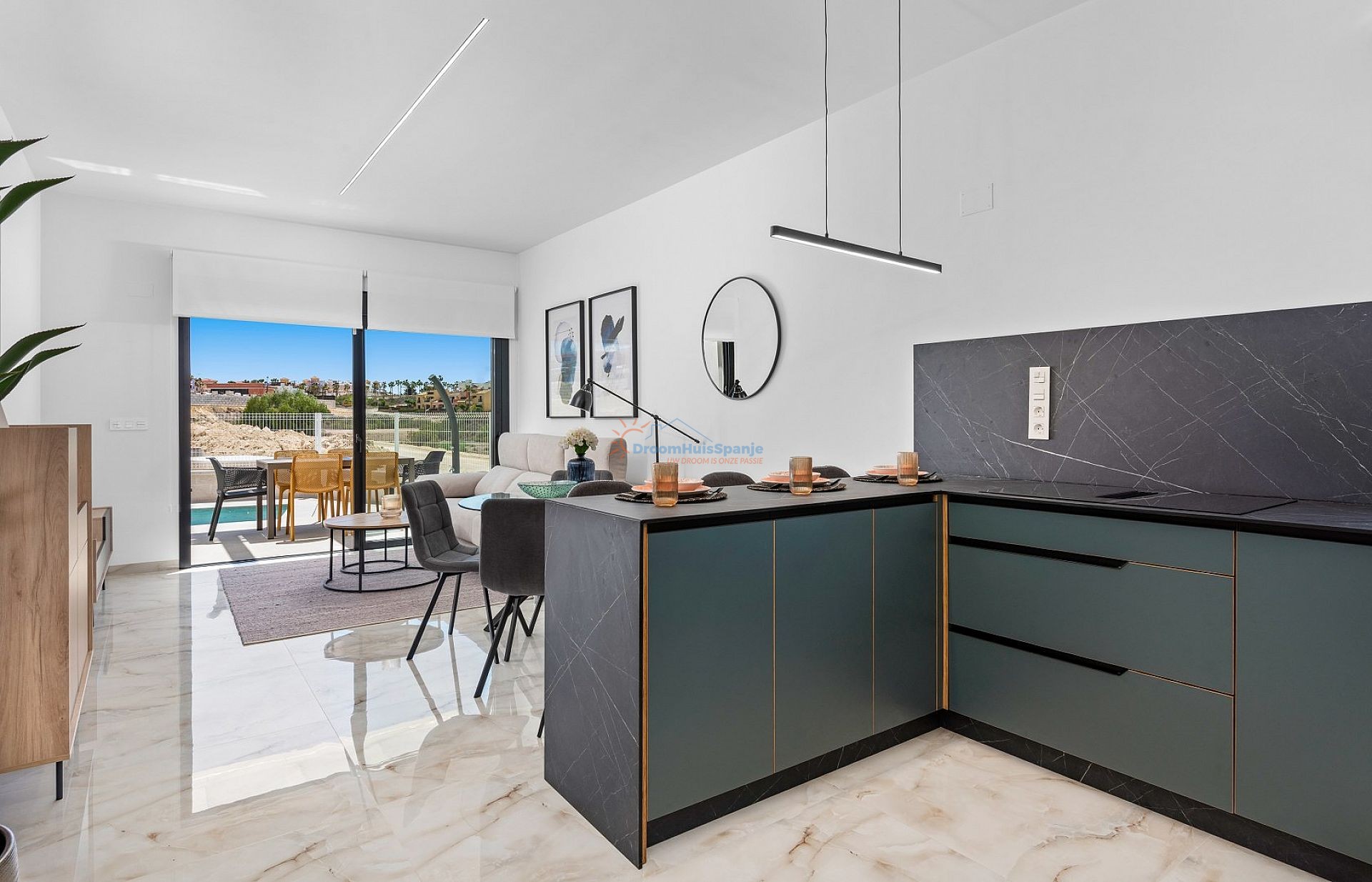 Chalet independiente en La Finca Golf - Obra nueva - DroomHuisSpanje