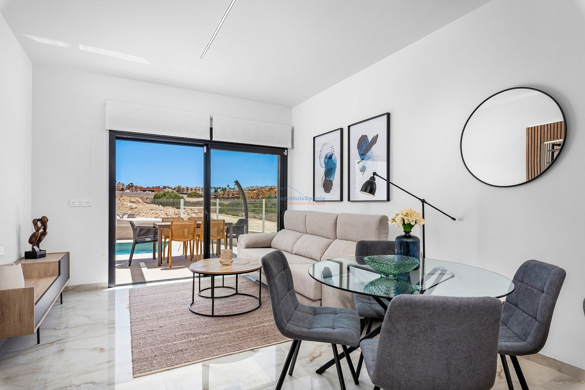 Chalet independiente en La Finca Golf - Obra nueva - DroomHuisSpanje