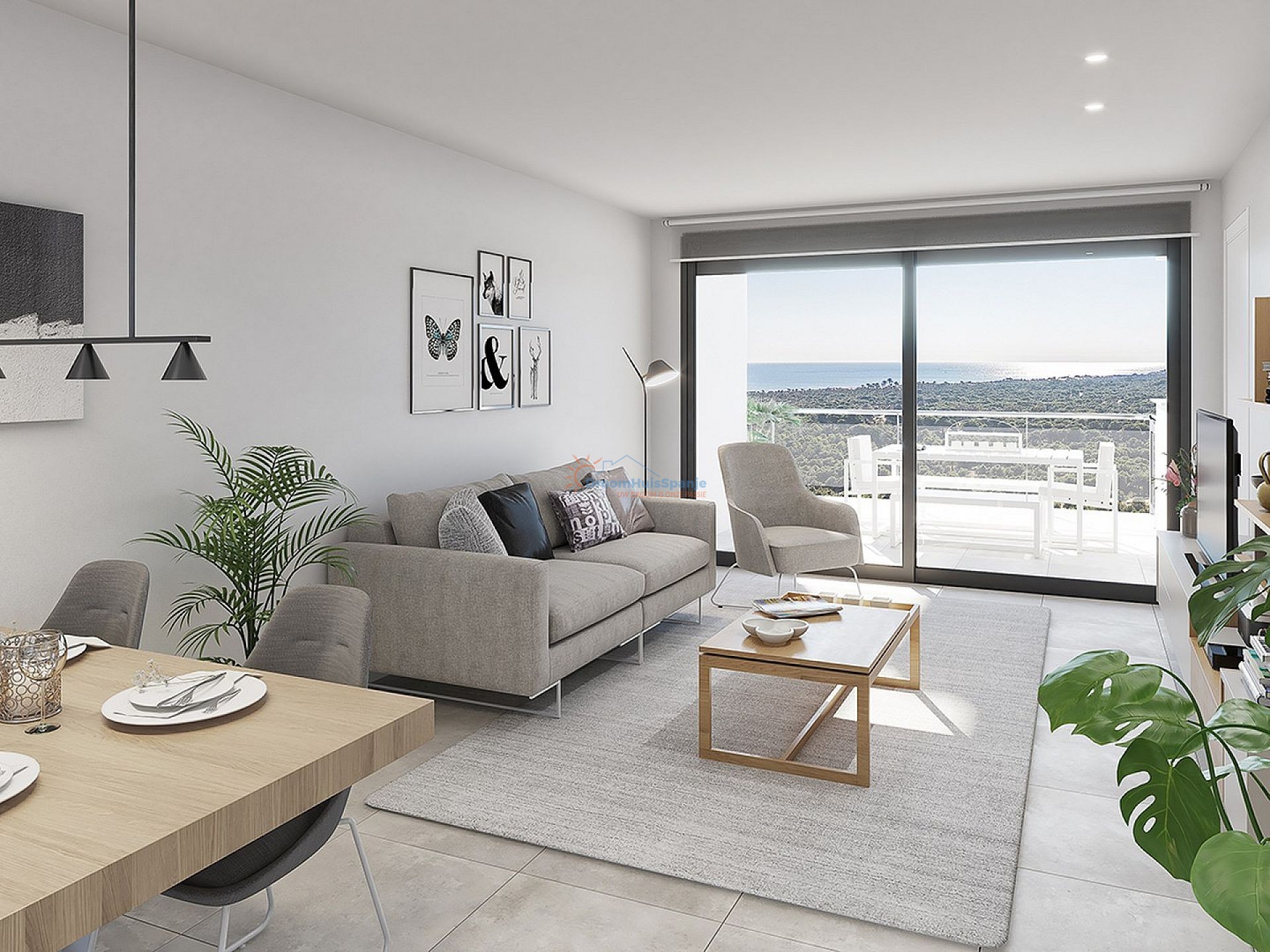 Begane grond appartement op 900 meter van het strand - DroomHuisSpanje