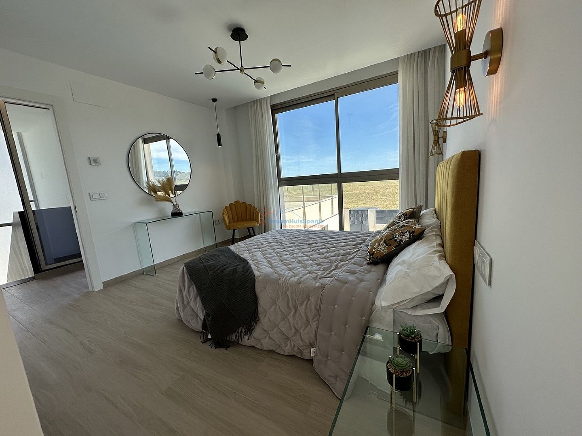 Moderne vrijstaande sleutelklare villa met privé zwembad, dakterras, garage in Los Belones - DroomHuisSpanje