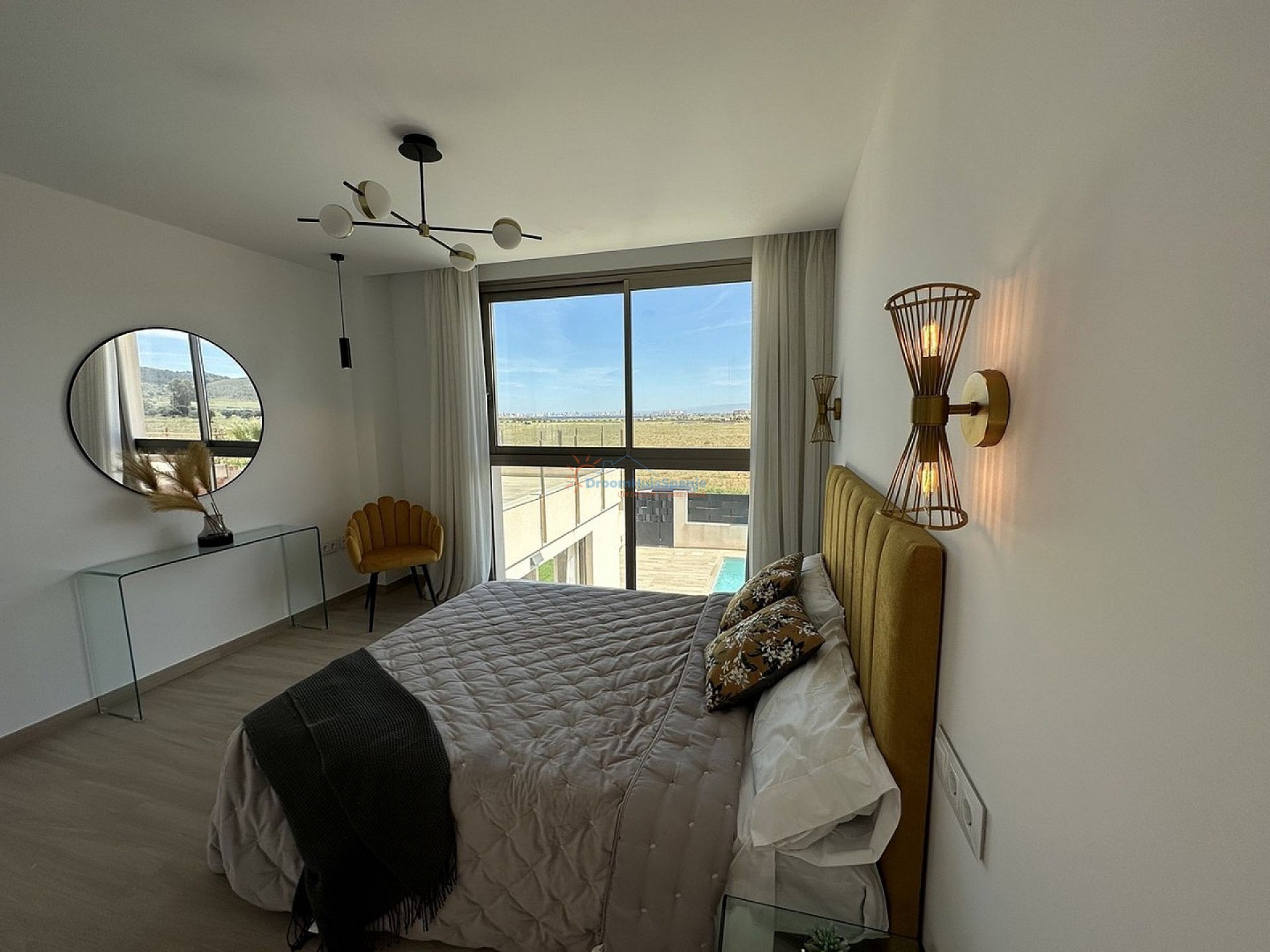 Moderne vrijstaande sleutelklare villa met privé zwembad, dakterras, garage in Los Belones - DroomHuisSpanje