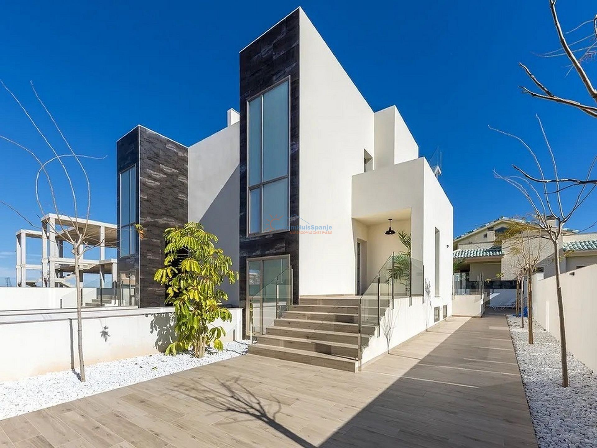 3 slaapkamer villa met zwembad, dakterras, garage & kelder in Los Belones, Murcia - DroomHuisSpanje