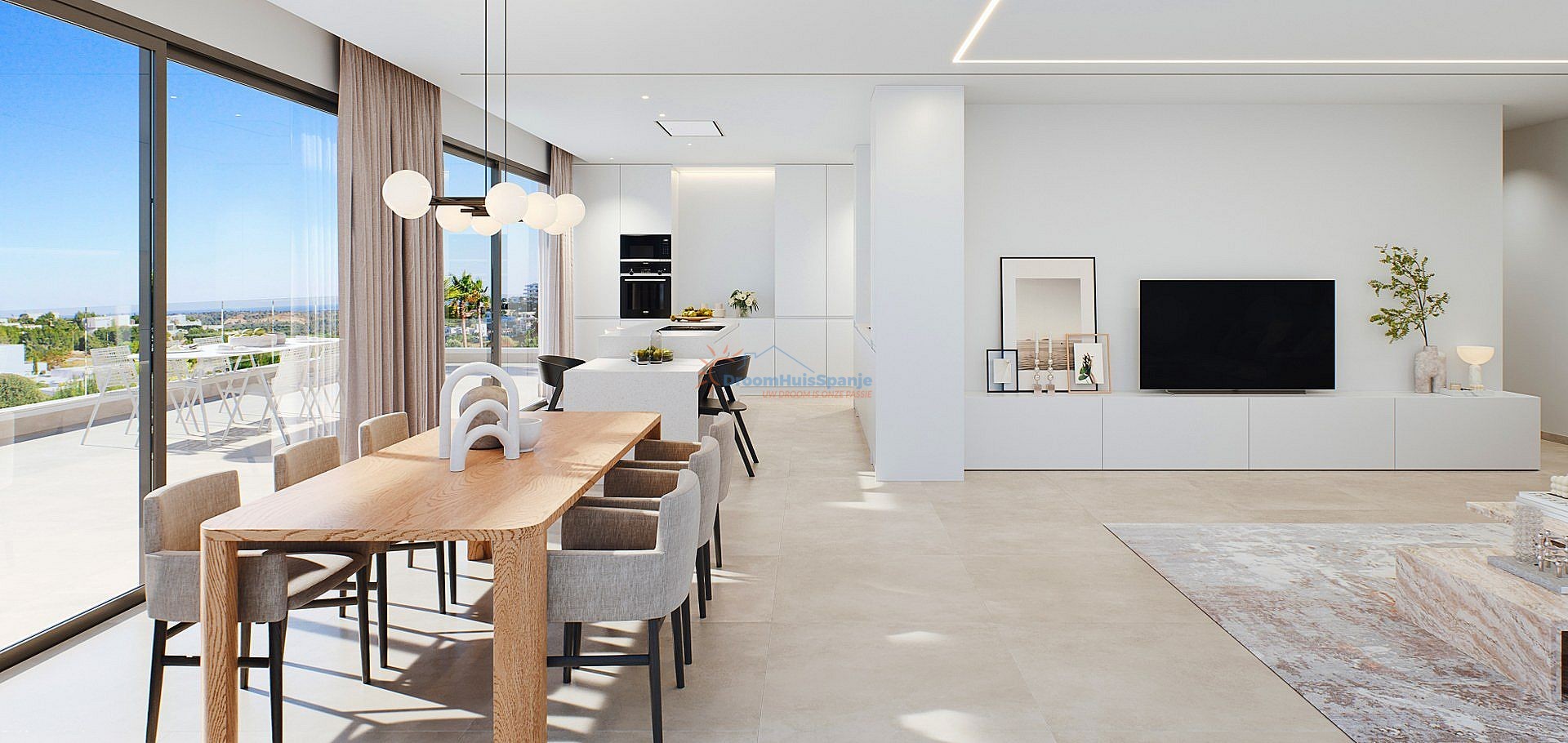 Penthouse in Las Colinas Golf Country Club - New build - DroomHuisSpanje