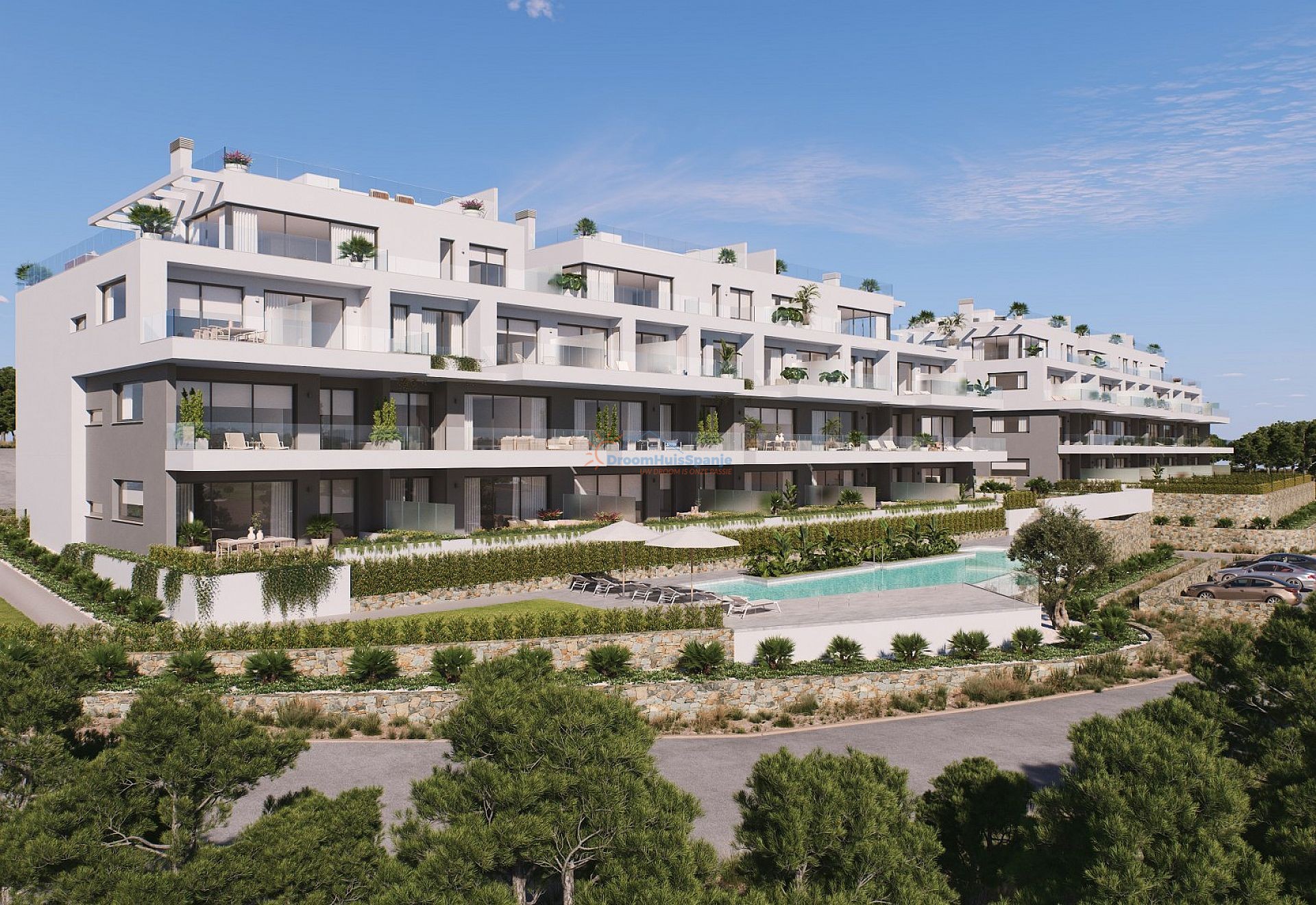 Penthouse in Las Colinas Golf Country Club - New build - DroomHuisSpanje