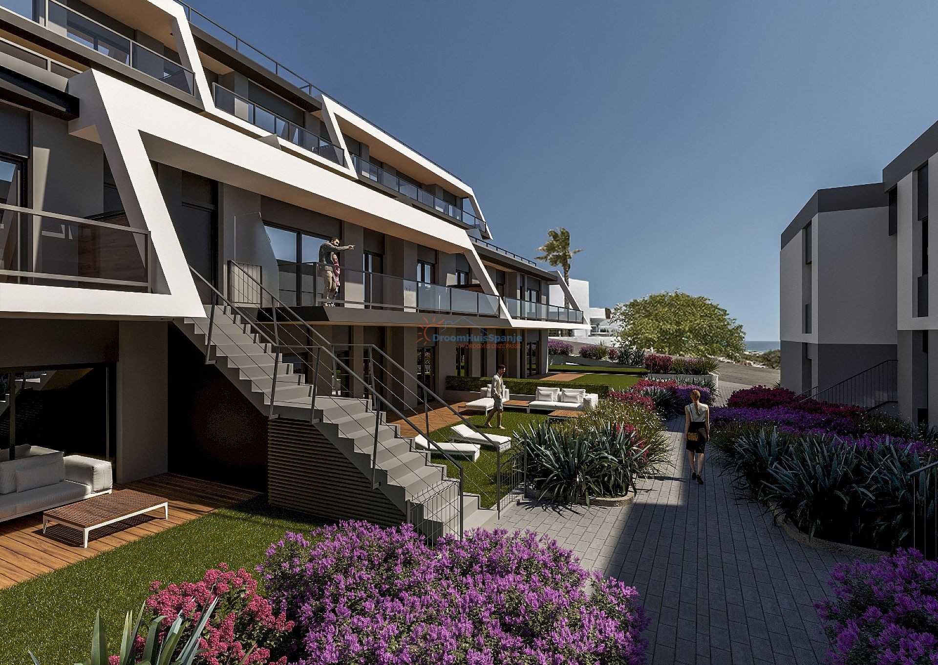 Penthouse met privé solarium en prachtig uitzicht op zee - DroomHuisSpanje