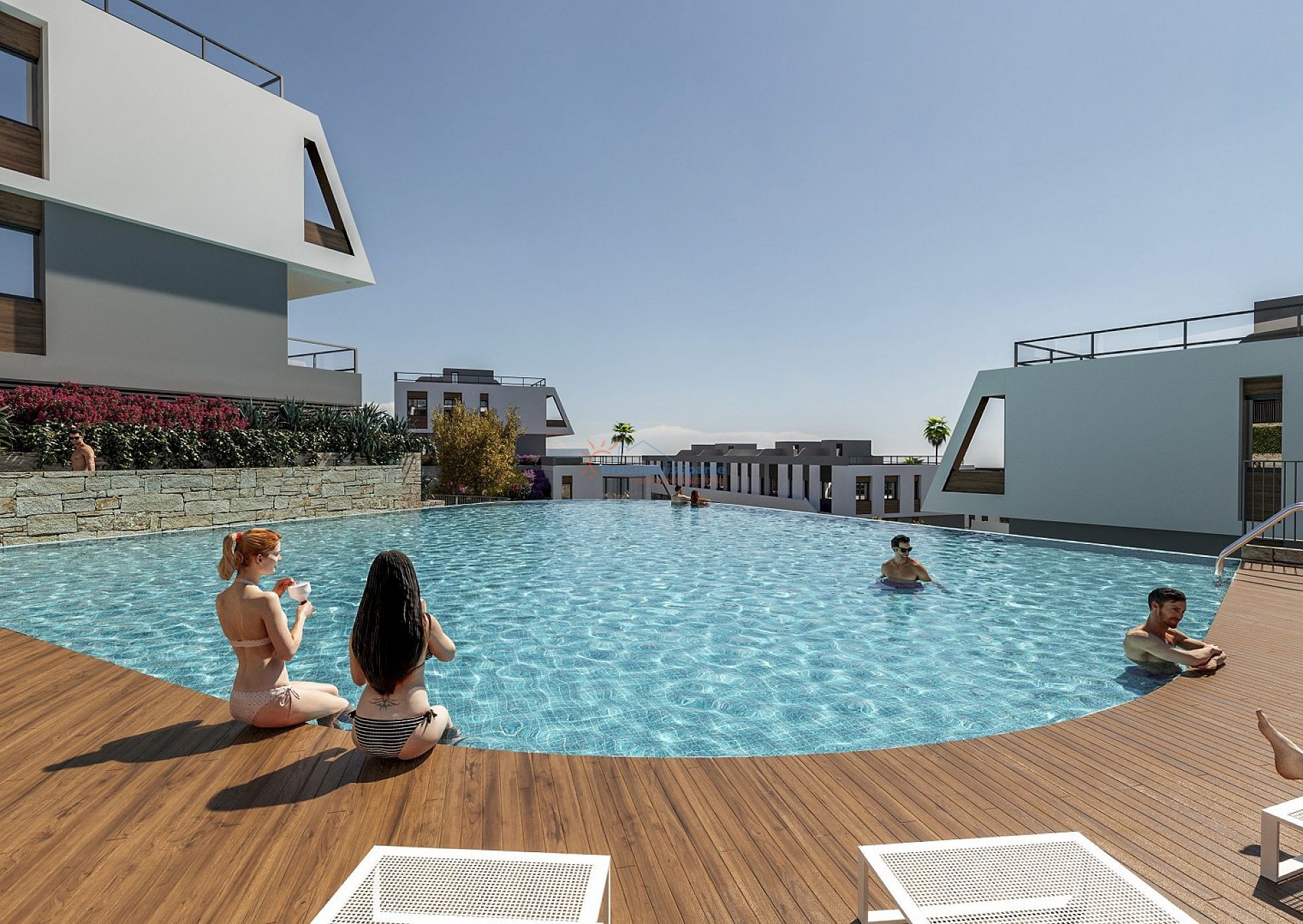 Penthouse met privé solarium en prachtig uitzicht op zee - DroomHuisSpanje