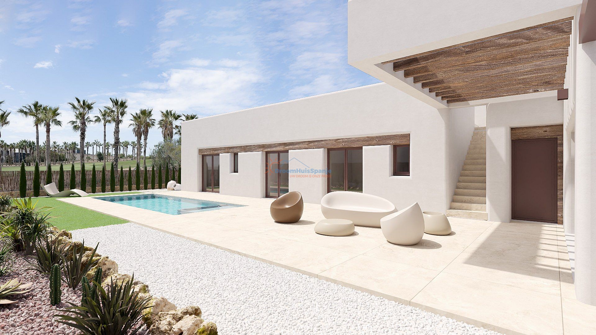 Detached Villa in La Finca Golf - New build - DroomHuisSpanje
