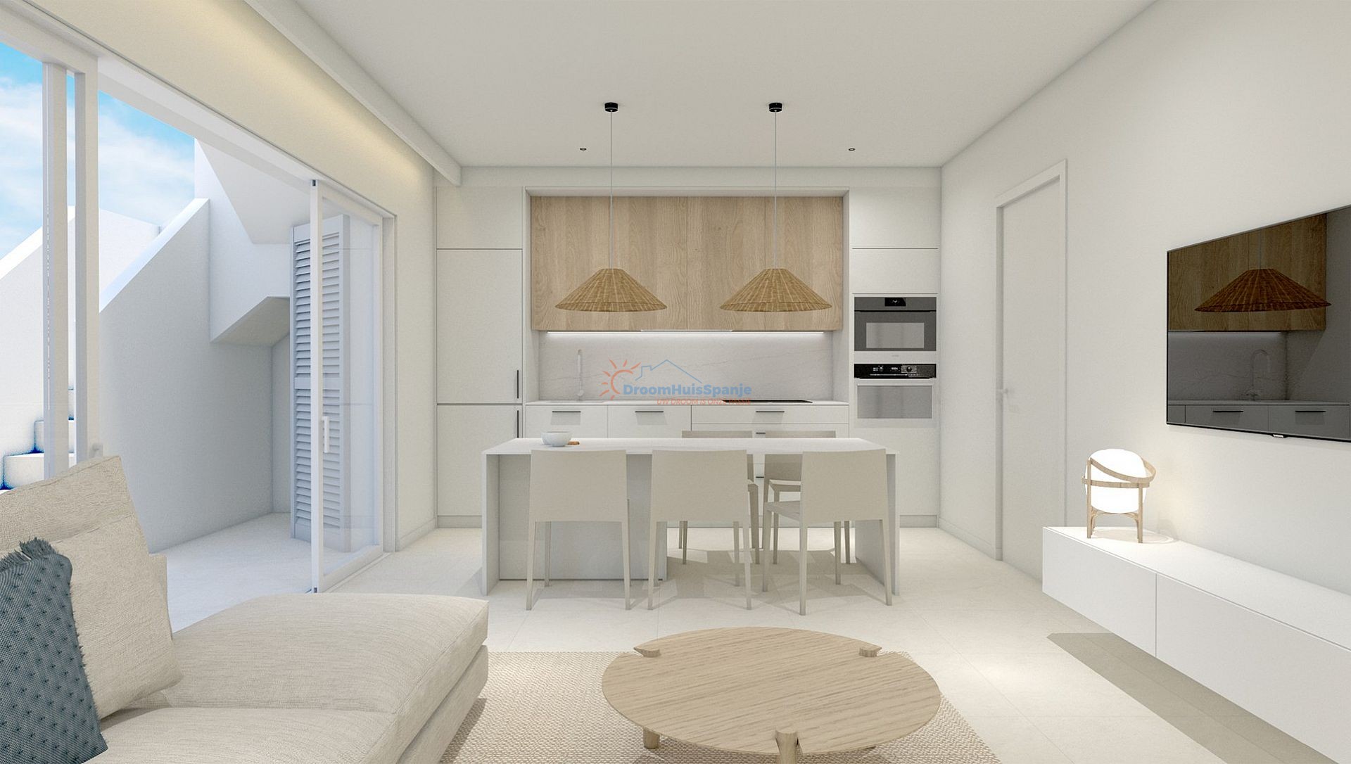 Penthouse met prachtig zeezicht in Torre de la Horadada - DroomHuisSpanje