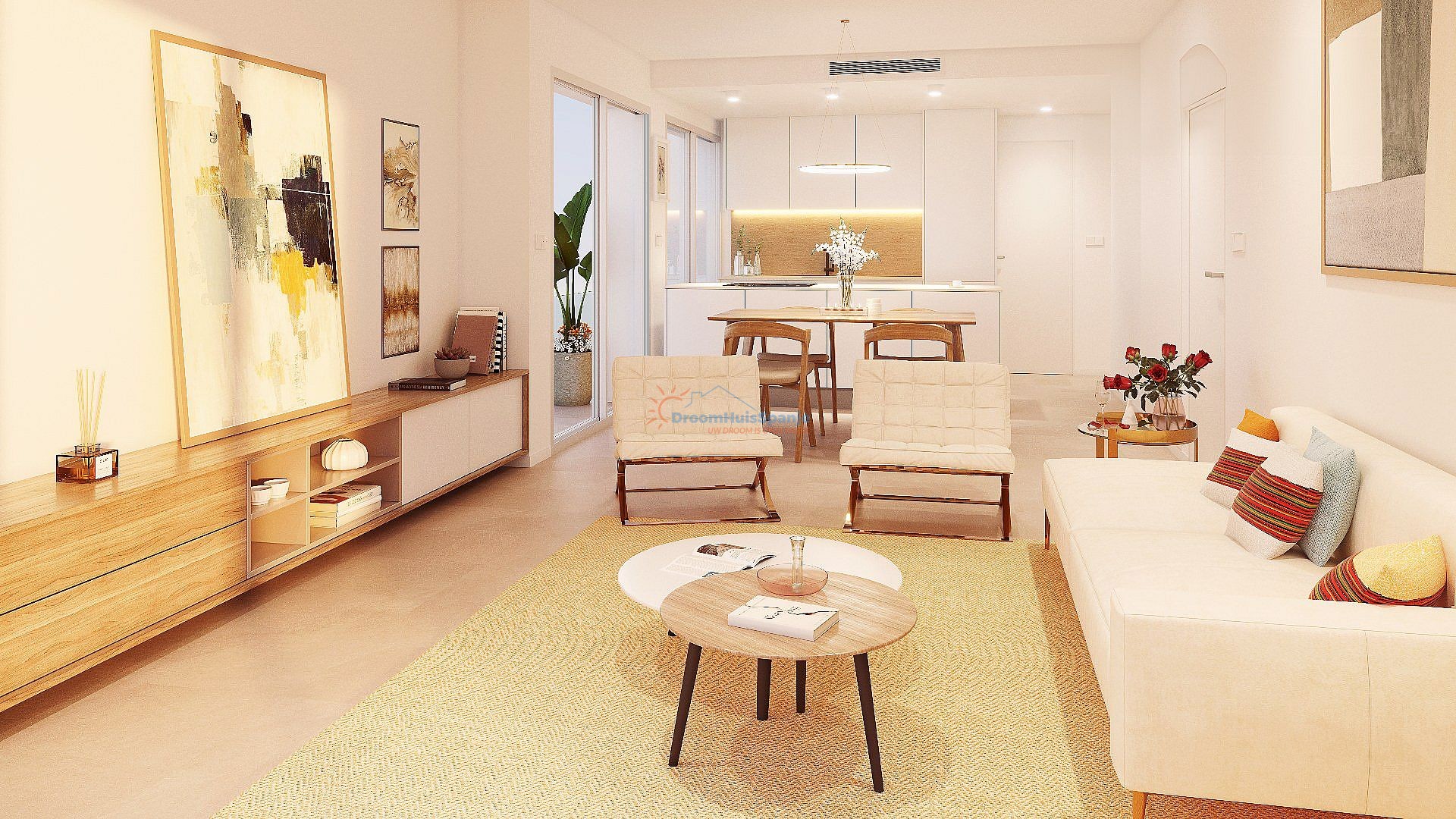 3 slaapkamer begane grond appartement in de Costa Blanca - DroomHuisSpanje