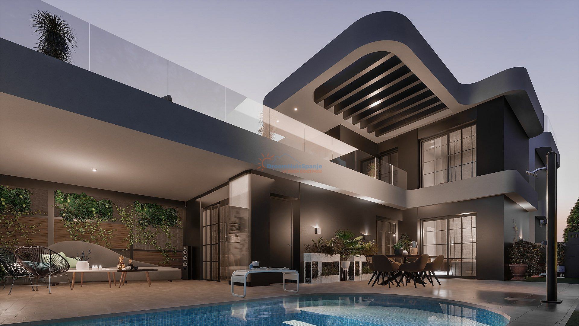 Chalet independiente en Los Alcázares - Obra nueva - DroomHuisSpanje