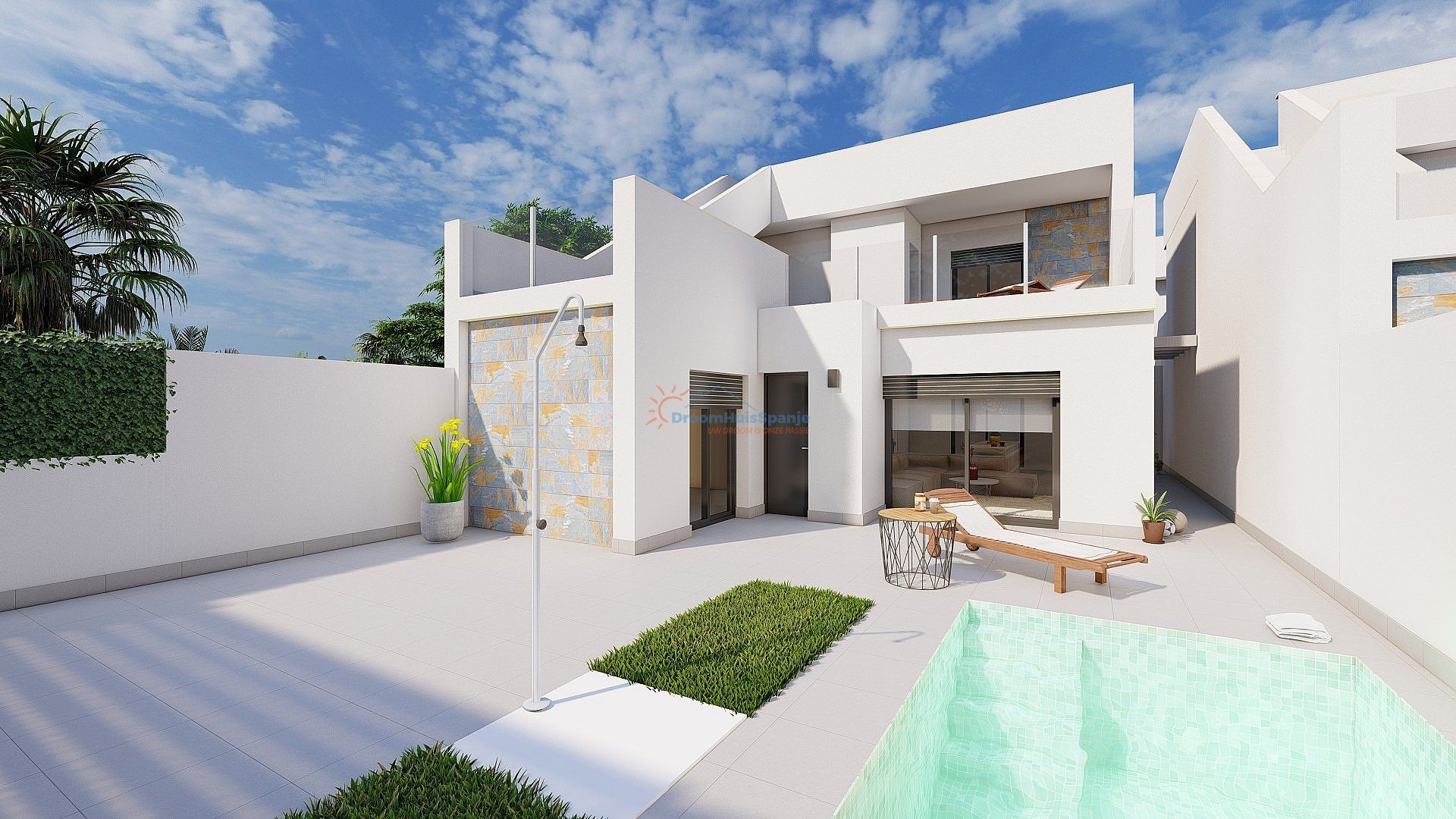 Detached Villa in Roda Golf  - New build - DroomHuisSpanje