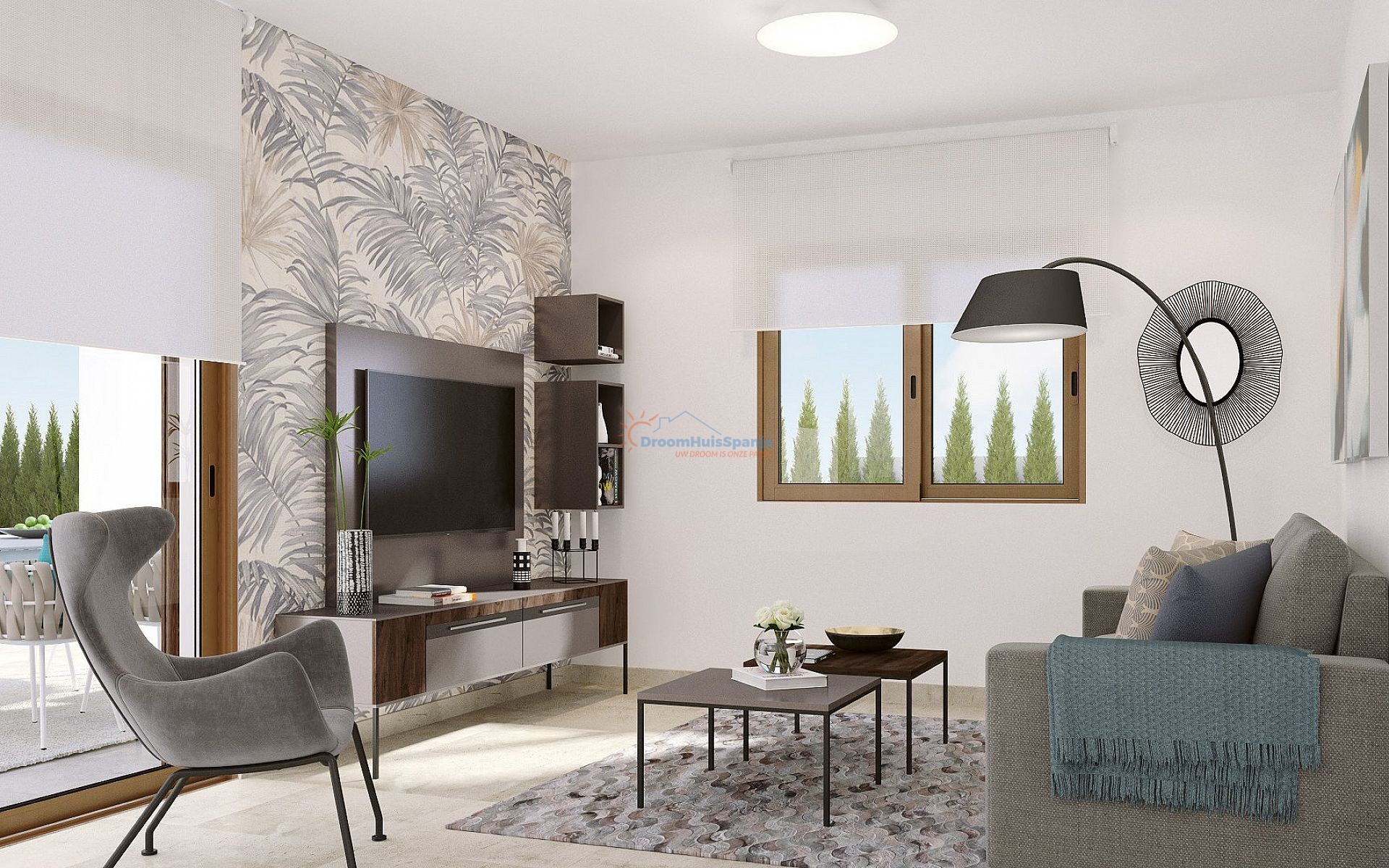 Chalet independiente en Mar de Pulpí - Obra nueva - DroomHuisSpanje