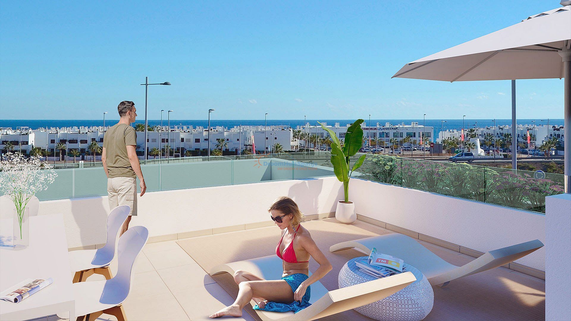 Chalet independiente en Mar de Pulpí - Obra nueva - DroomHuisSpanje