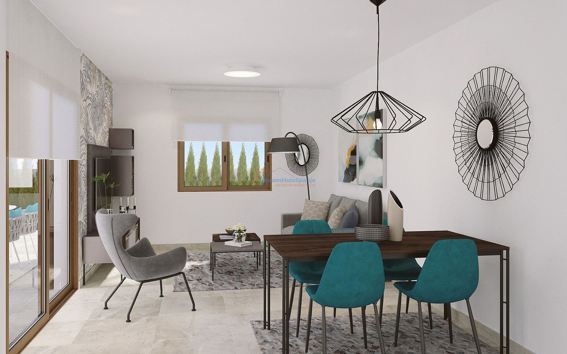 Chalet independiente en Mar de Pulpí - Obra nueva - DroomHuisSpanje