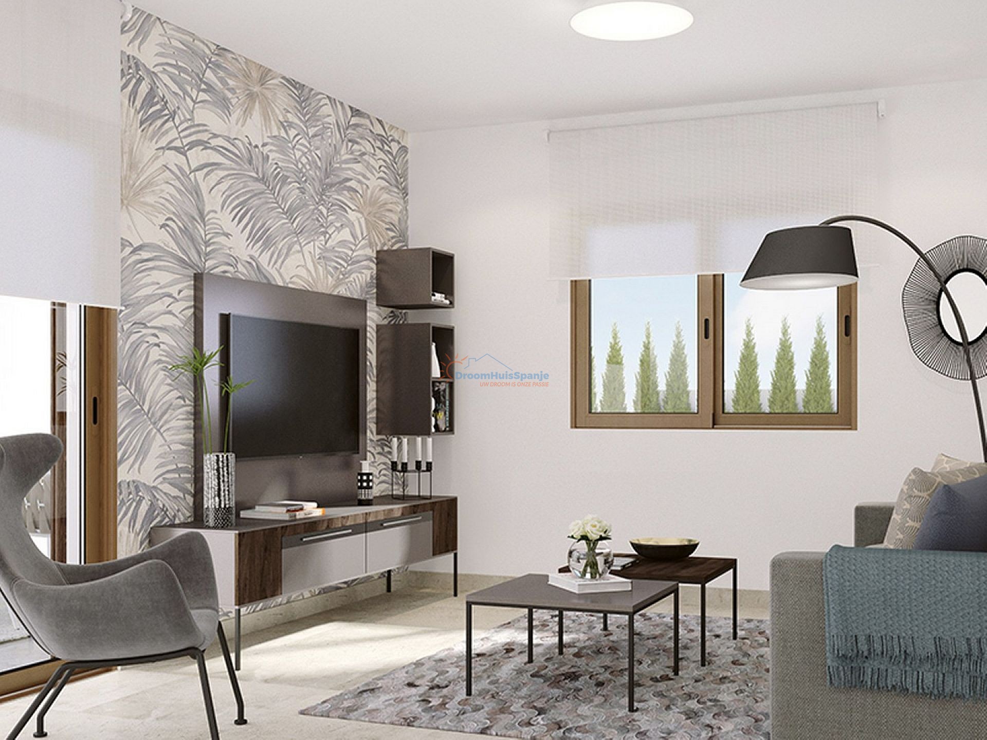 Chalet independiente en Mar de Pulpí - Obra nueva - DroomHuisSpanje