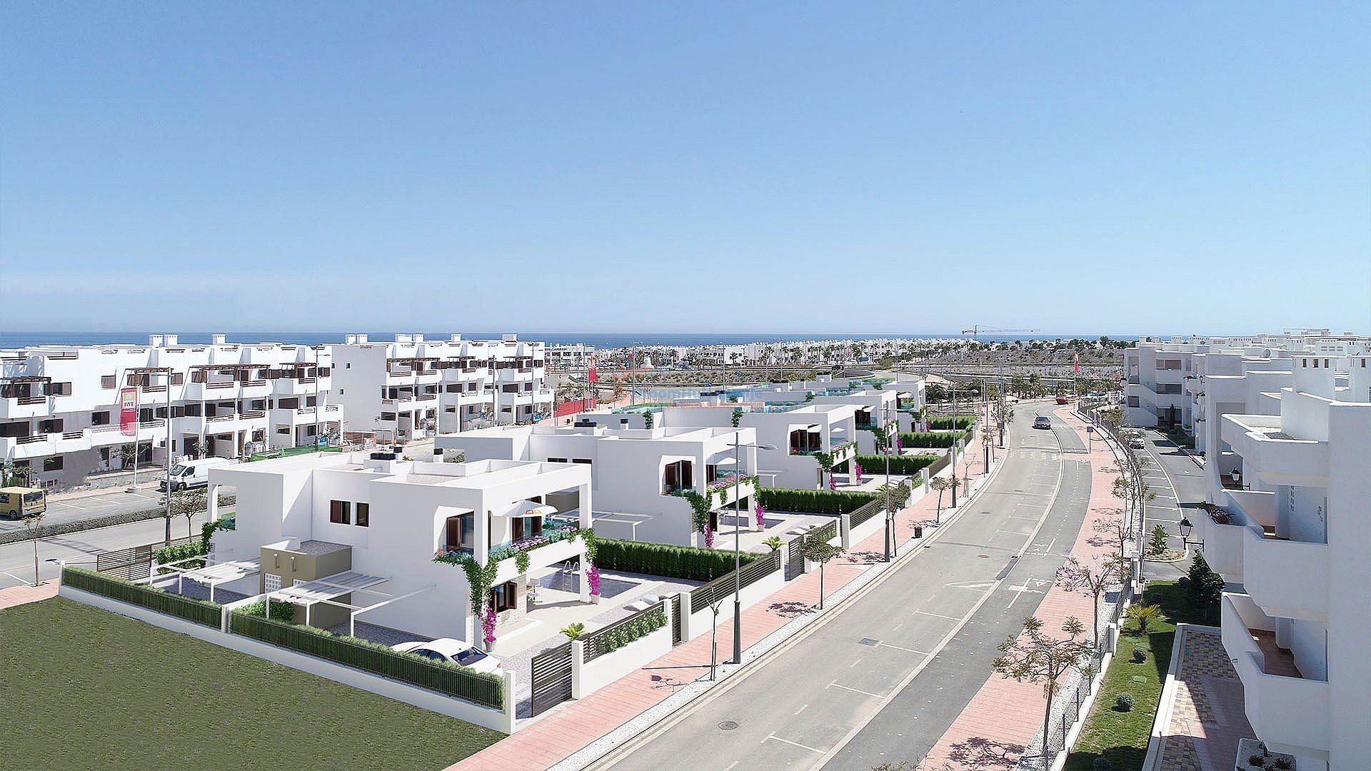 Chalet independiente en Mar de Pulpí - Obra nueva - DroomHuisSpanje