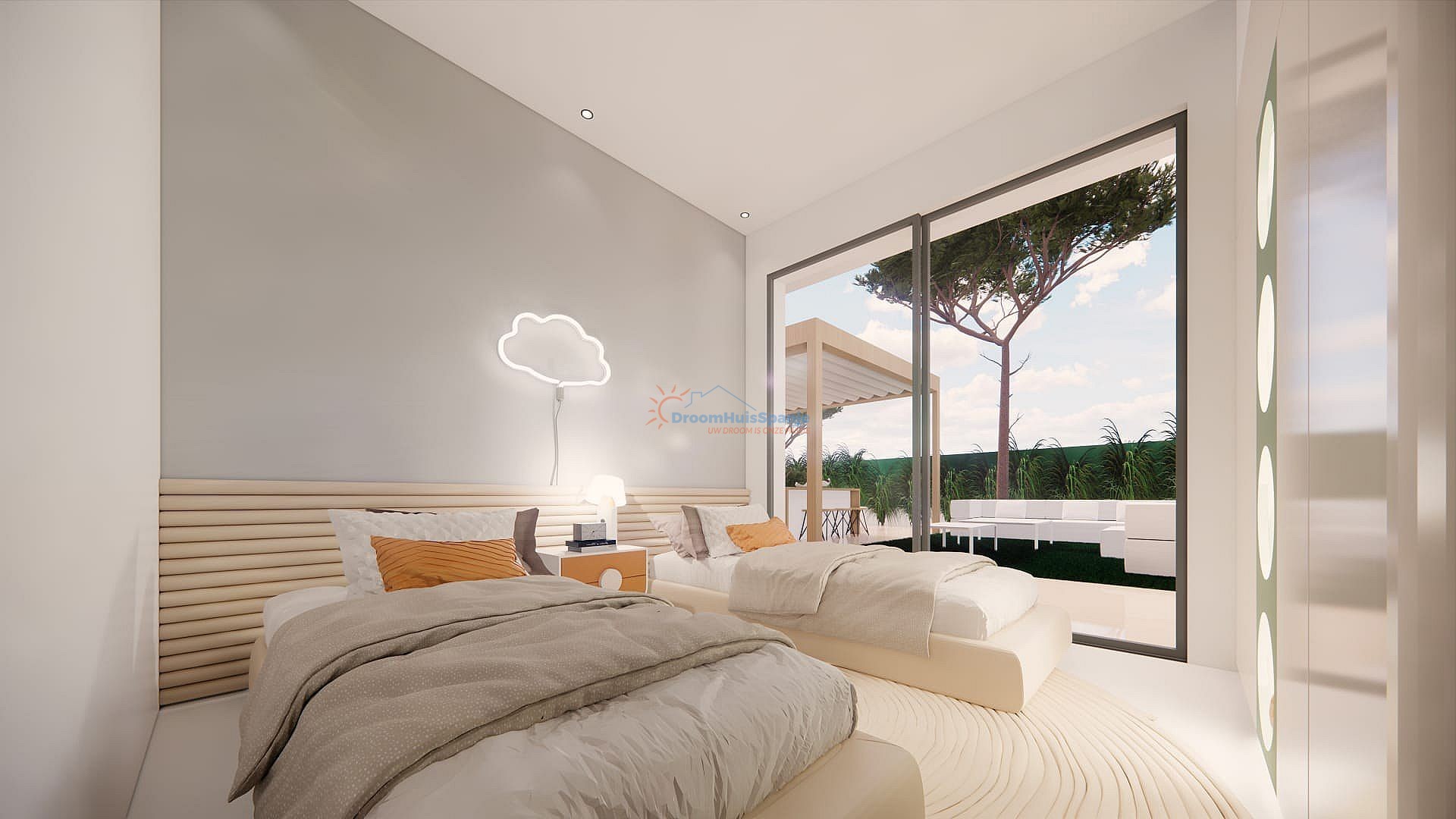 Villa met garage in het groene hart van Pinar de Campoverde, Costa Blanca - DroomHuisSpanje