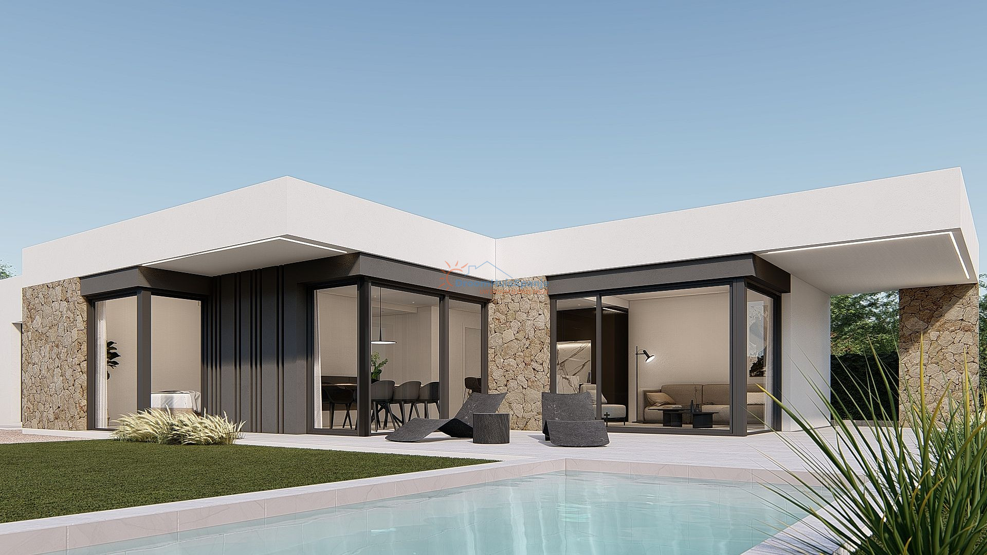 Chalet independiente en Murcia - Obra nueva - DroomHuisSpanje