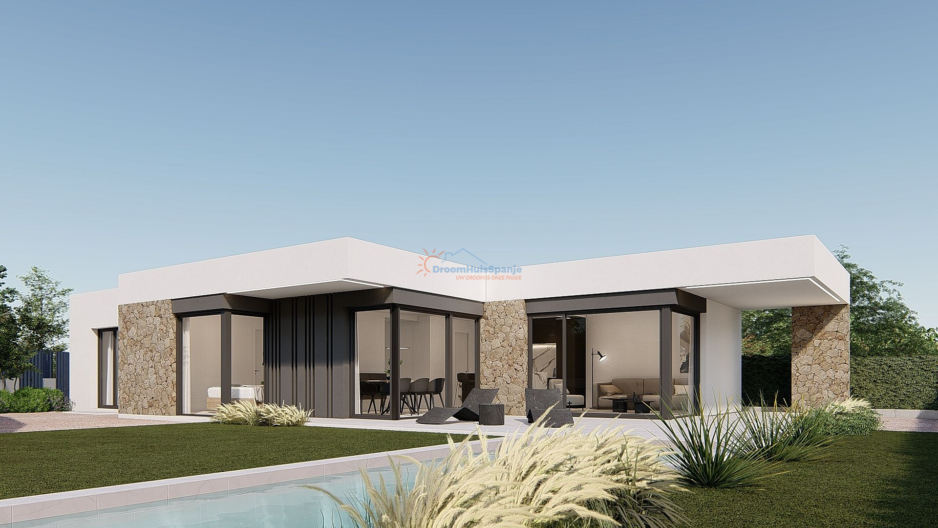 Chalet independiente en Murcia - Obra nueva - DroomHuisSpanje