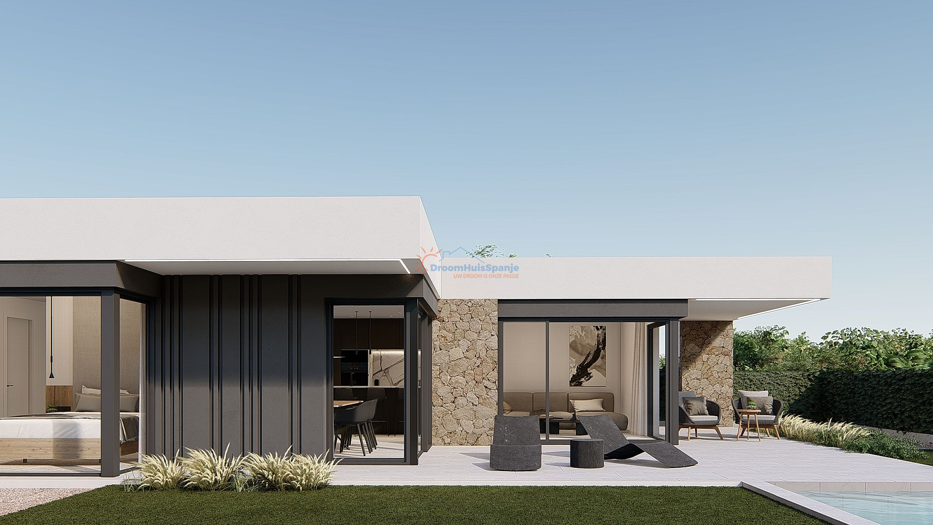 Chalet independiente en Murcia - Obra nueva - DroomHuisSpanje