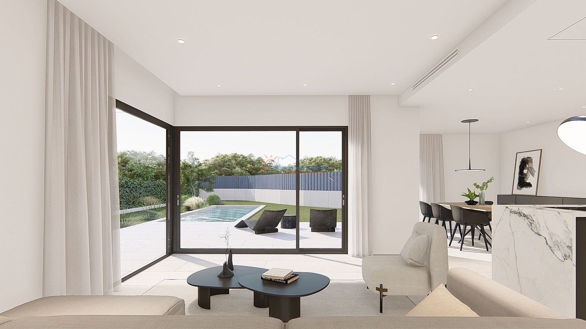 Chalet independiente en Murcia - Obra nueva - DroomHuisSpanje