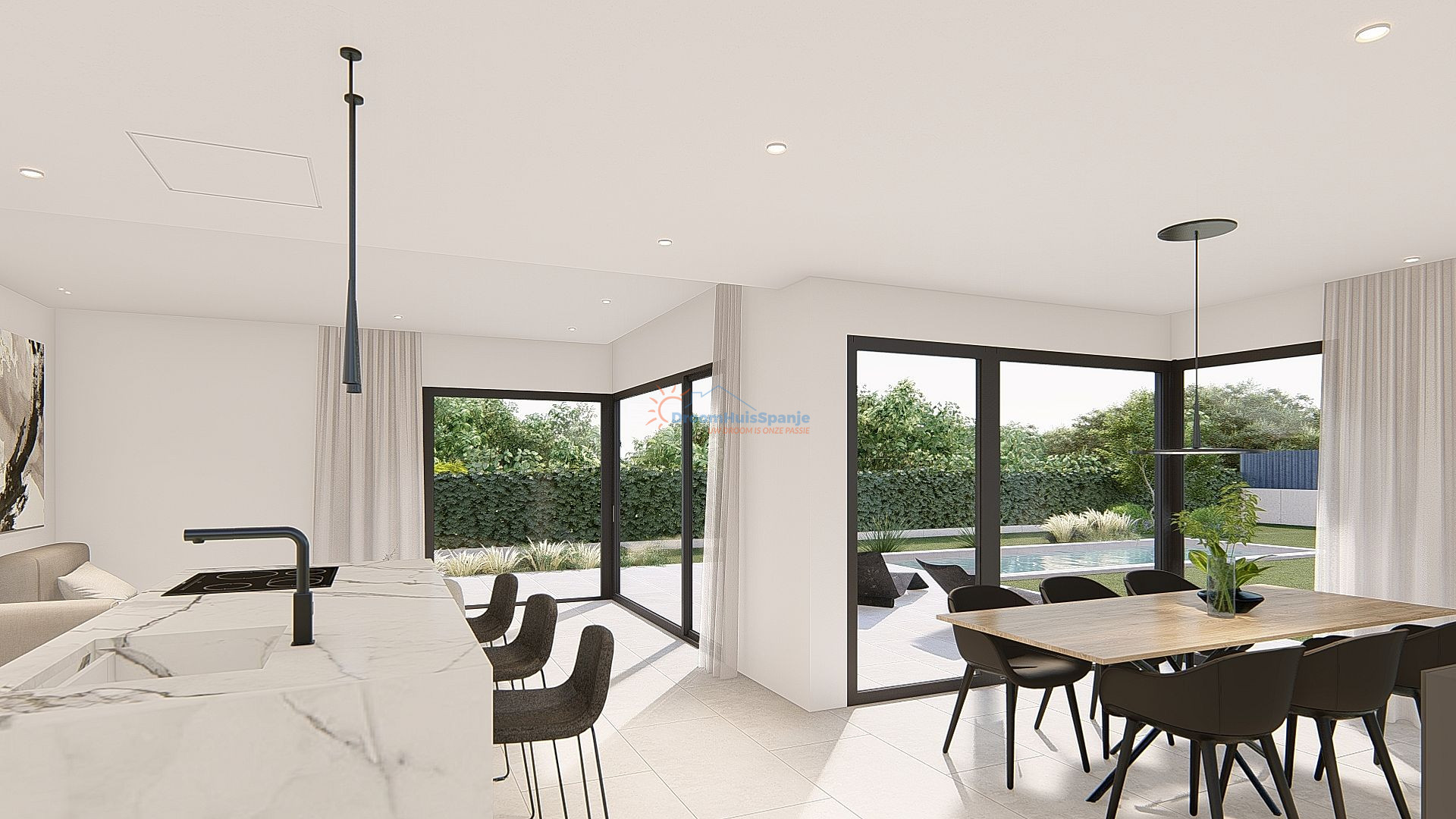 Chalet independiente en Murcia - Obra nueva - DroomHuisSpanje