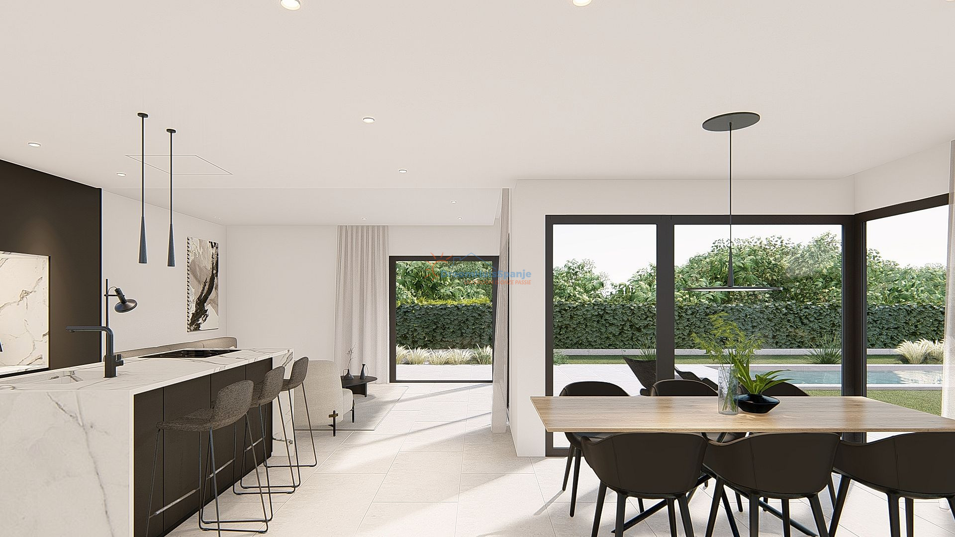 Chalet independiente en Murcia - Obra nueva - DroomHuisSpanje