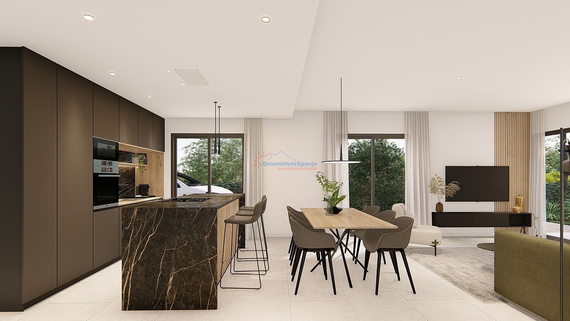  Exclusieve 4 slaapkamer villa in La Quinta, Murcia - DroomHuisSpanje