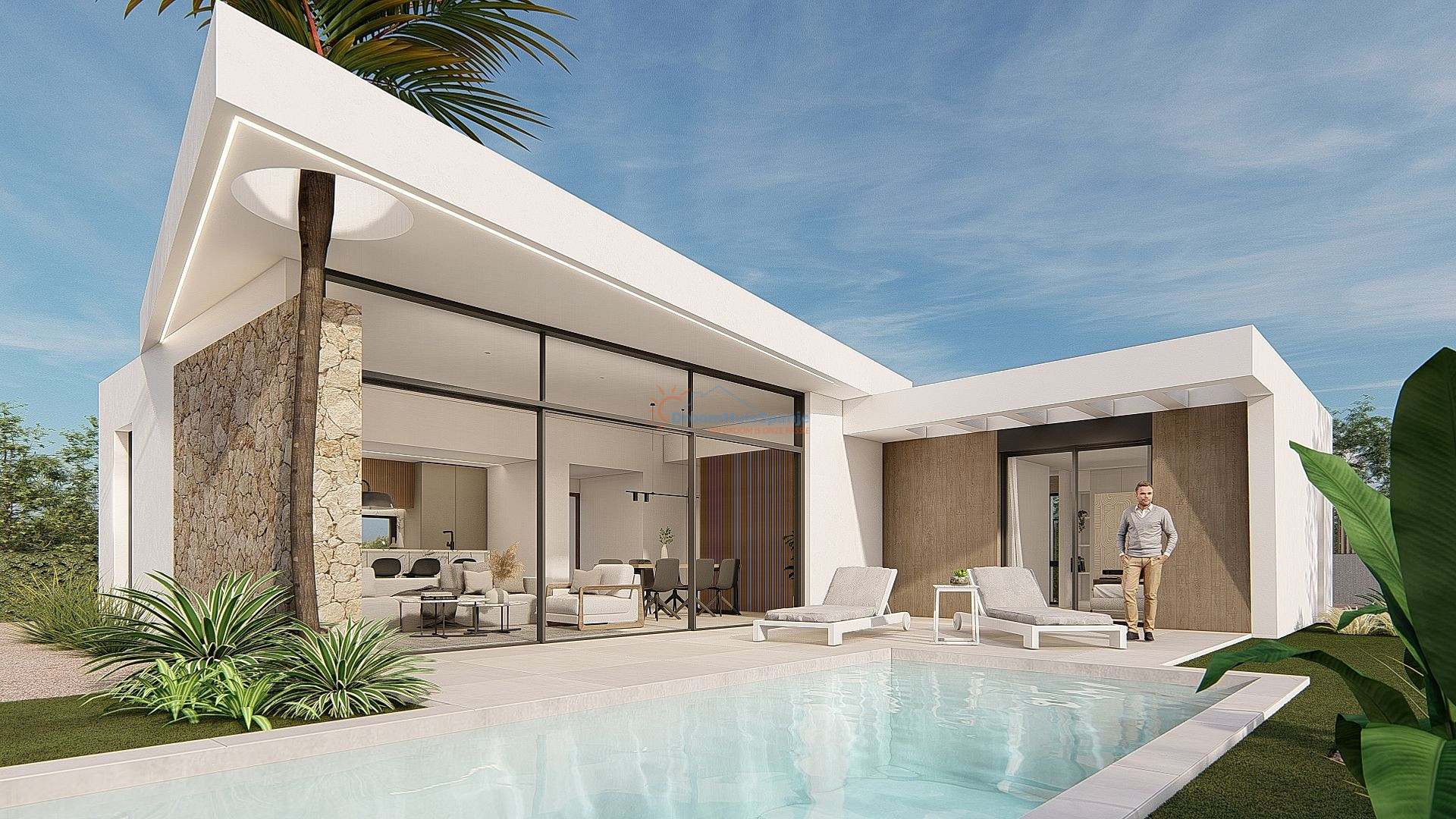 Chalet independiente en Murcia - Obra nueva - DroomHuisSpanje