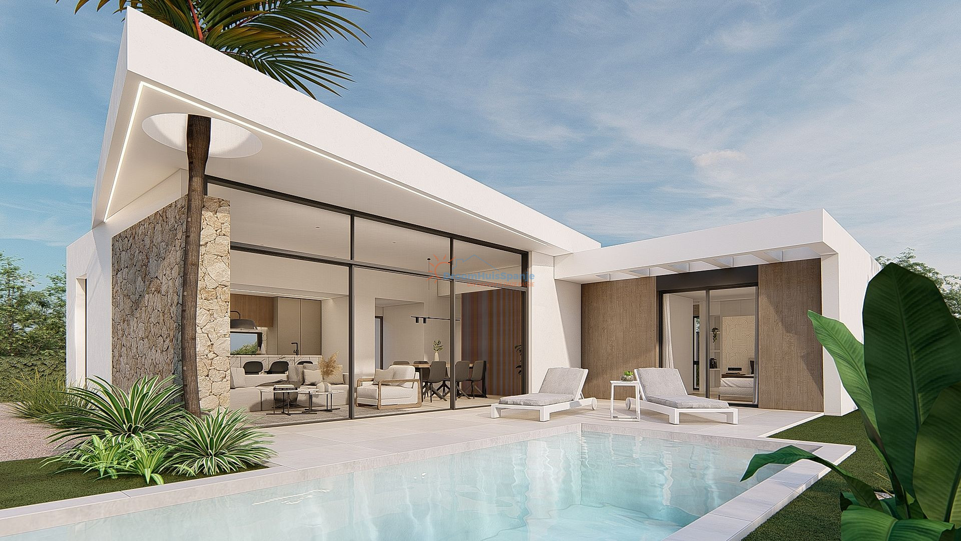 Chalet independiente en Murcia - Obra nueva - DroomHuisSpanje