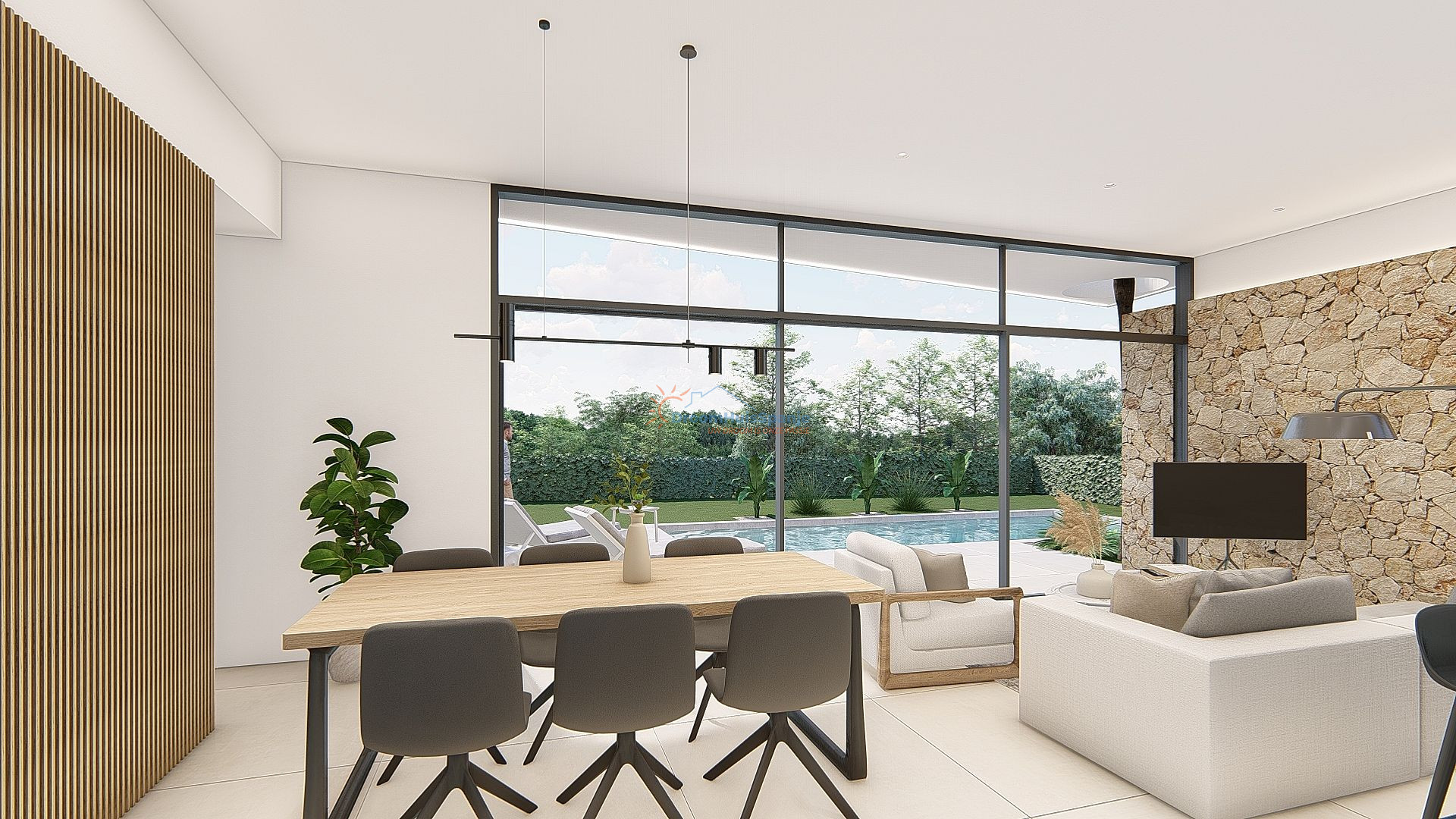 Chalet independiente en Murcia - Obra nueva - DroomHuisSpanje