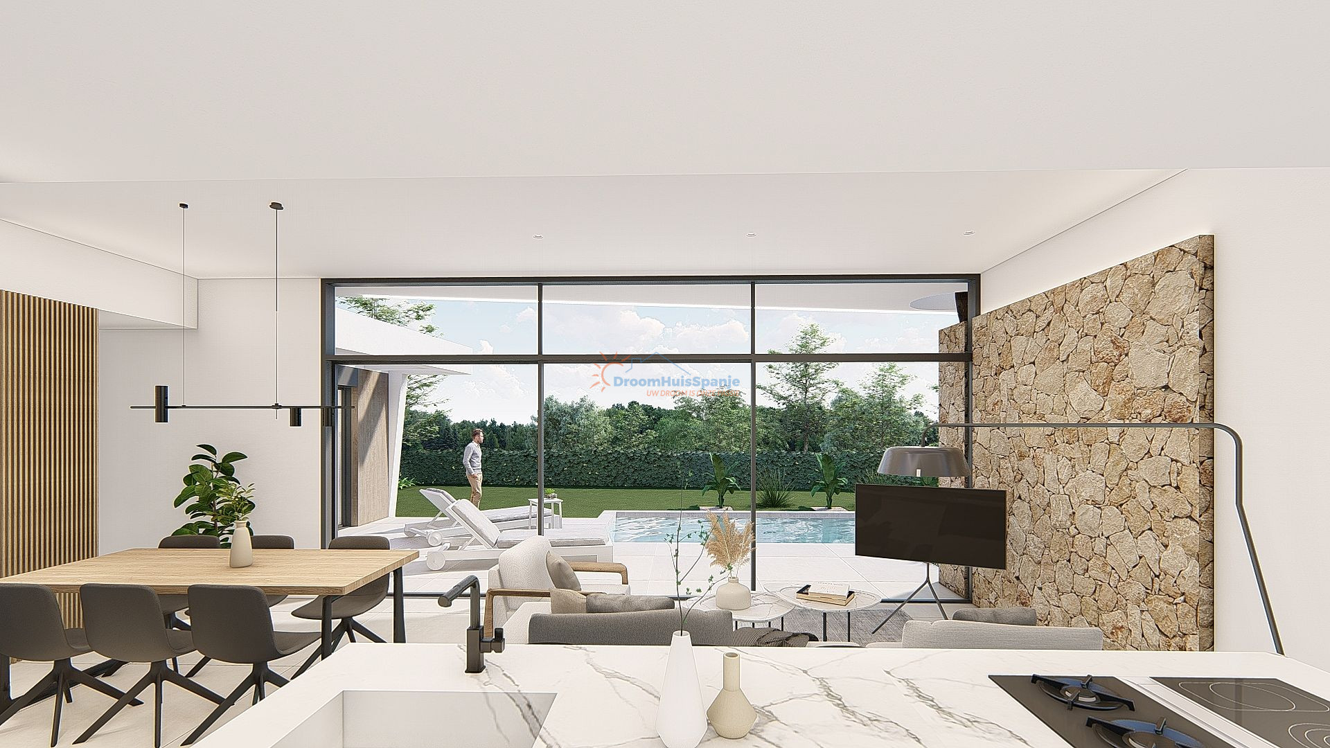 Chalet independiente en Murcia - Obra nueva - DroomHuisSpanje