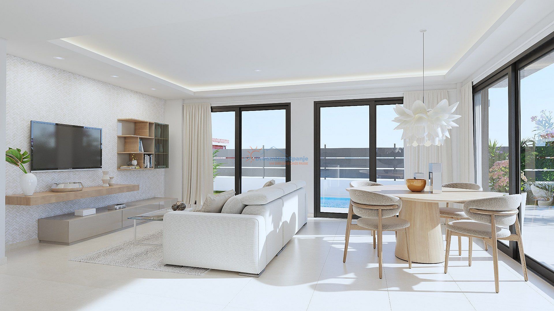 3 slaapkamer villa met privé dakterras in Daya Nueva - DroomHuisSpanje