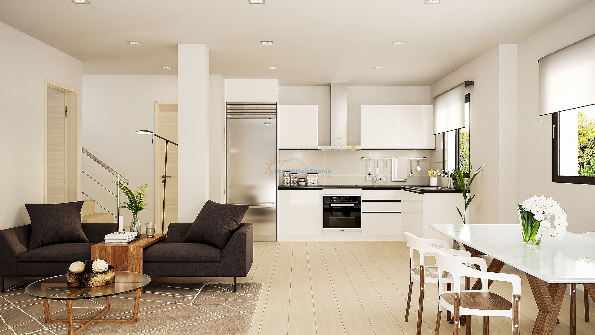 Chalet independiente en La Marina - Obra nueva - DroomHuisSpanje