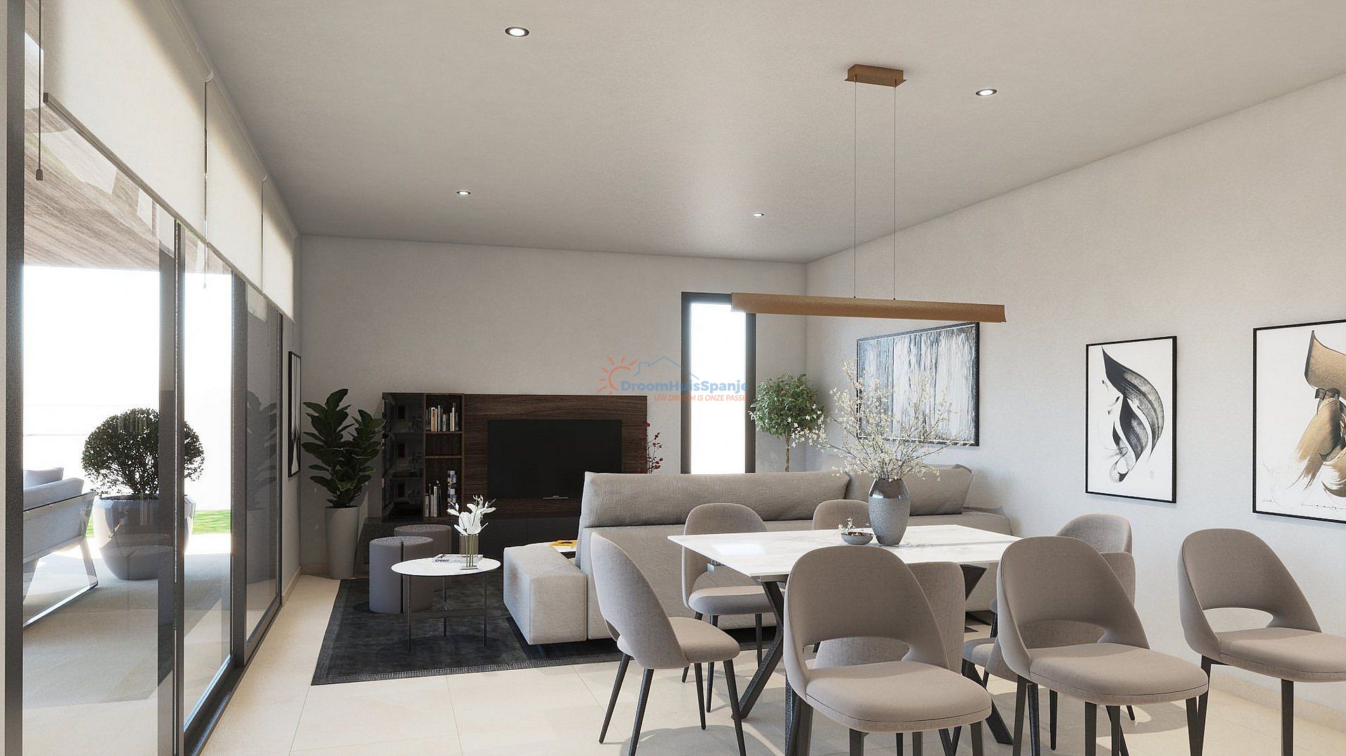 Chalet independiente en Torrevieja - Obra nueva - DroomHuisSpanje