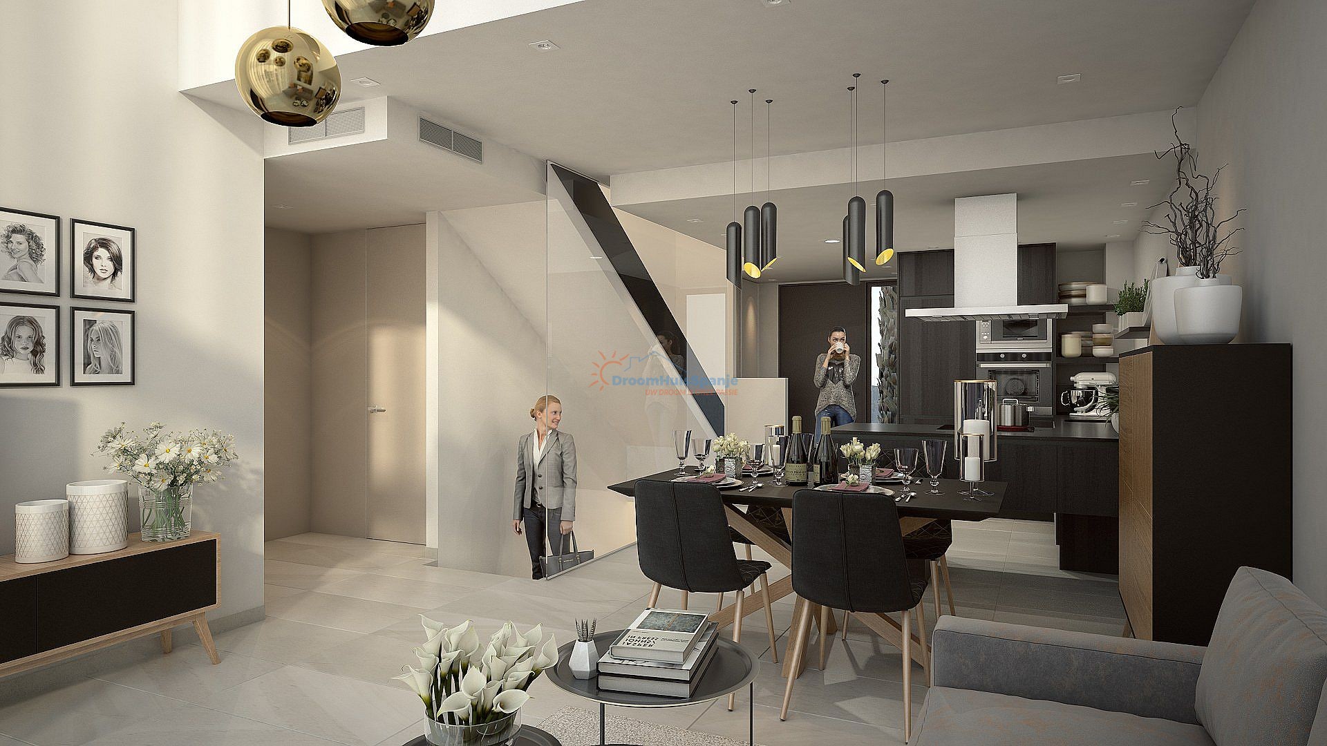 Adosado en La Finca Golf - Obra nueva - DroomHuisSpanje