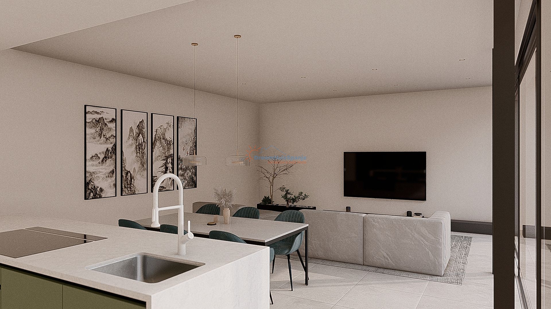 Chalet independiente en Los Alcázares - Obra nueva - DroomHuisSpanje