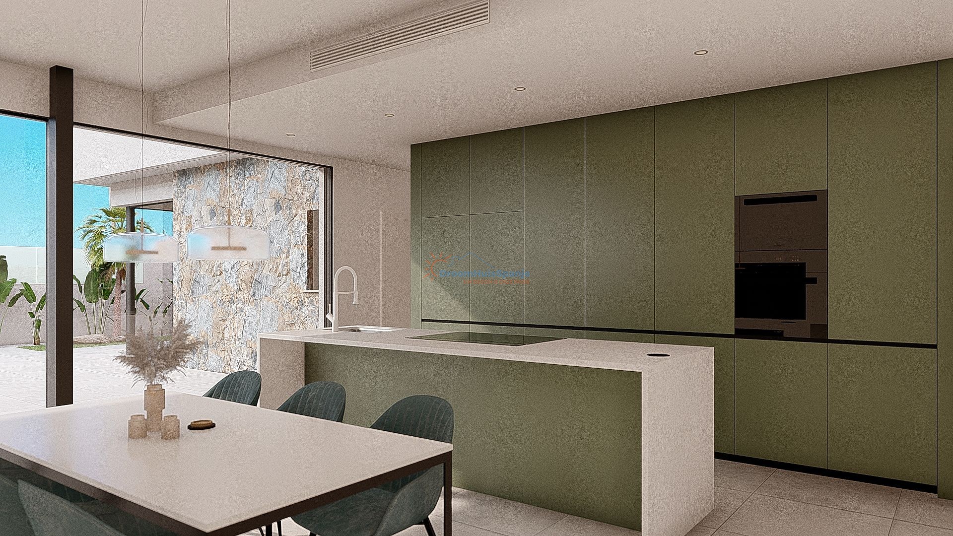 Chalet independiente en Los Alcázares - Obra nueva - DroomHuisSpanje