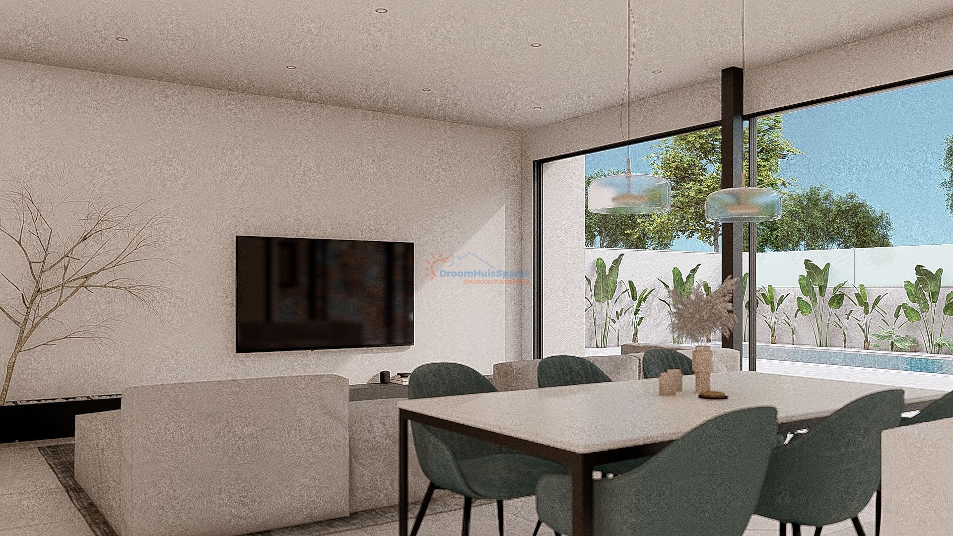 Chalet independiente en Los Alcázares - Obra nueva - DroomHuisSpanje