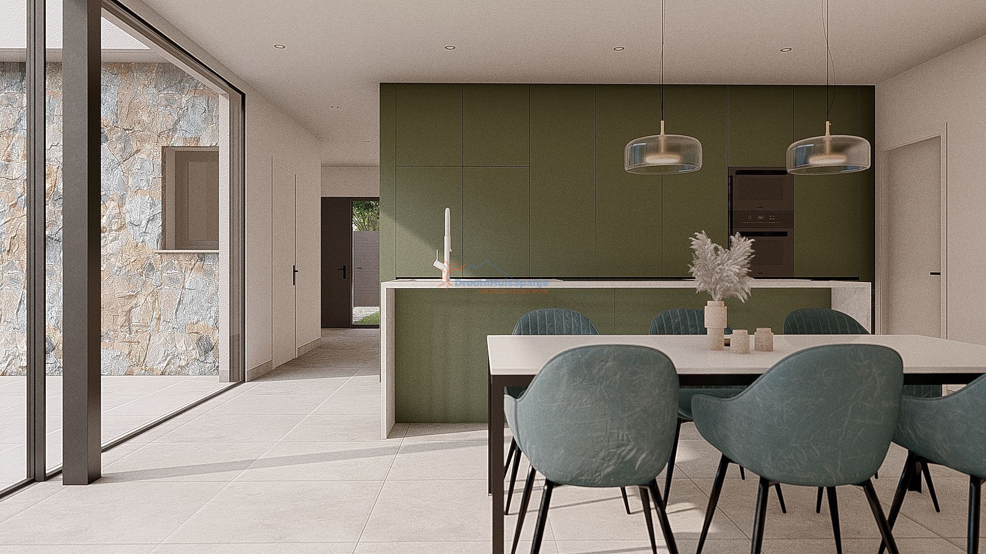 Chalet independiente en Los Alcázares - Obra nueva - DroomHuisSpanje