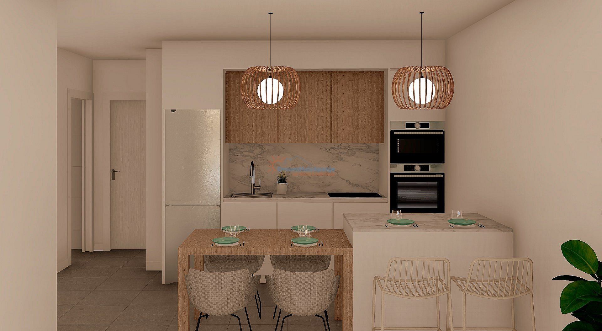 Penthouse met privé dakterras in Roldan, Murcia - DroomHuisSpanje