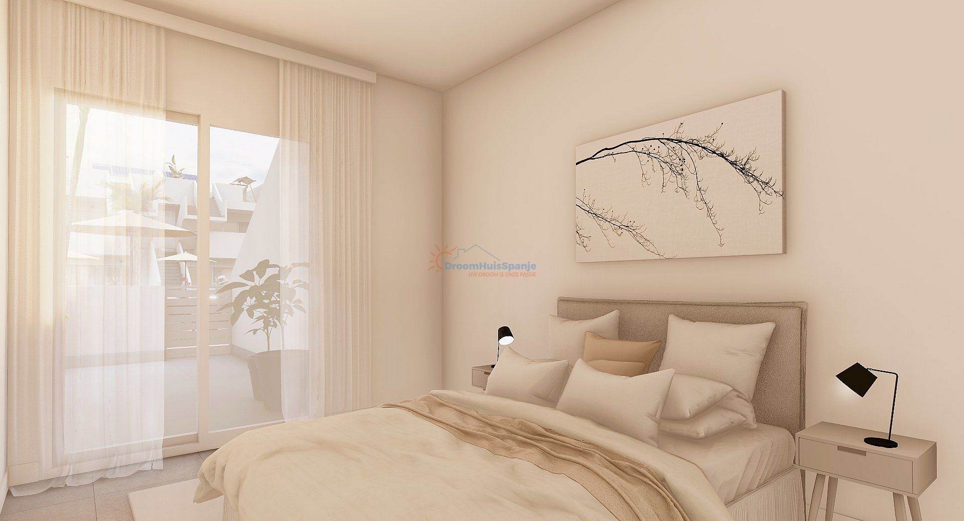 Penthouse met privé dakterras in Roldan, Murcia - DroomHuisSpanje